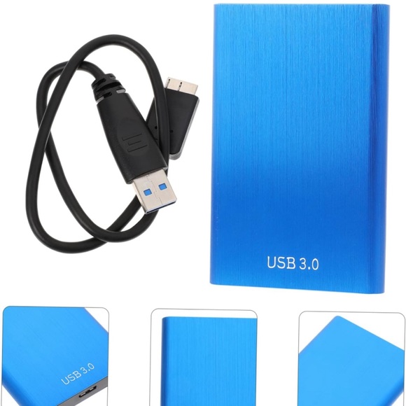 2TB External Metal Hard Drive Mobile Hard Disk New - Picture 7 of 12